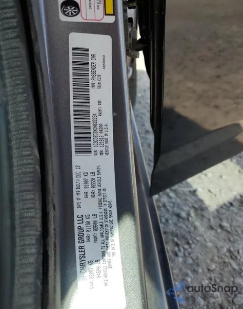 2013 Dodge Avenger Sxt z USA, uszkodzony, nr VIN 1C3CDZCBXDN622234